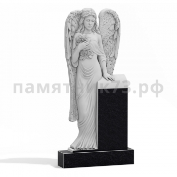 Памятник в форме ангела № 14